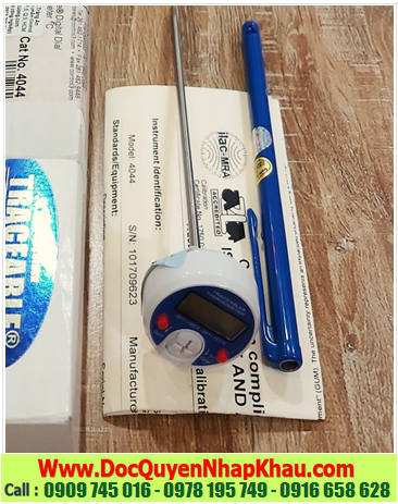 Traceable 4344, Nhiệt kế Que thăm nhiệt dải đo –50 đến 300°C Traceable@4344 Digital Dial Thermometer |HÀNG CÓ SẲN